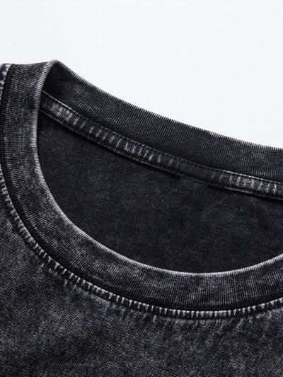 Versleten en vervaagde tanktop