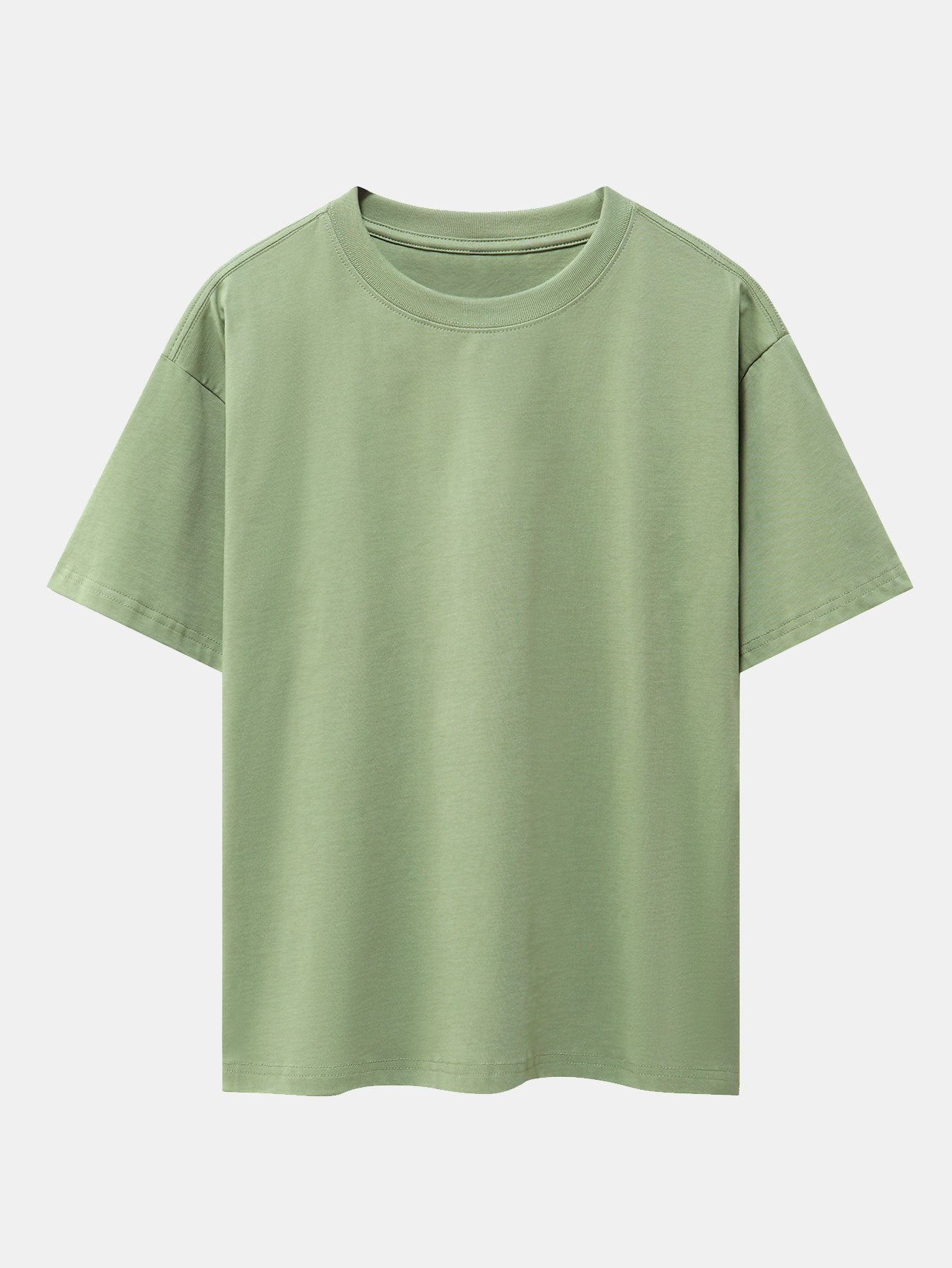 Oversized basis T-shirt van zware kwaliteit