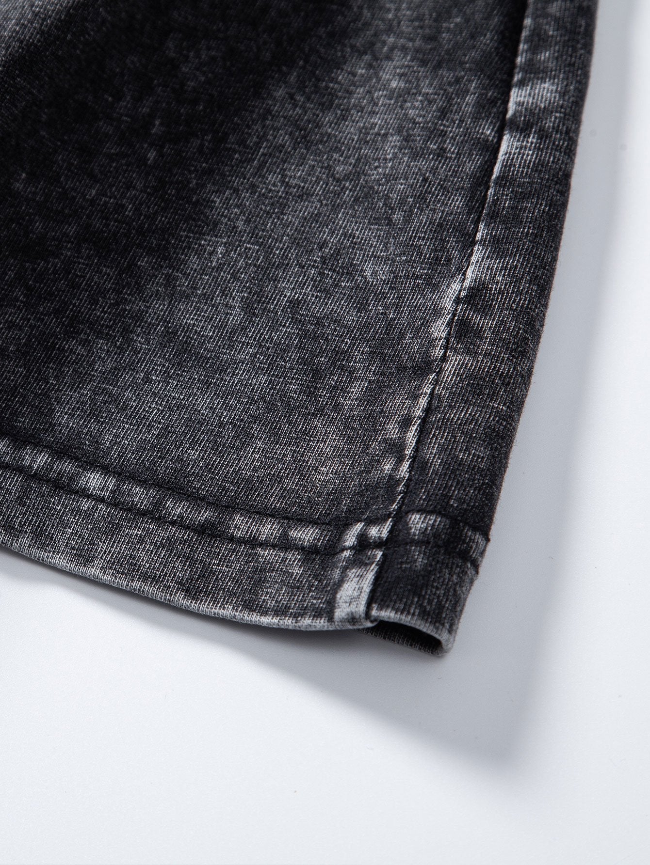 Oversized basis T-shirt in gewassen distress