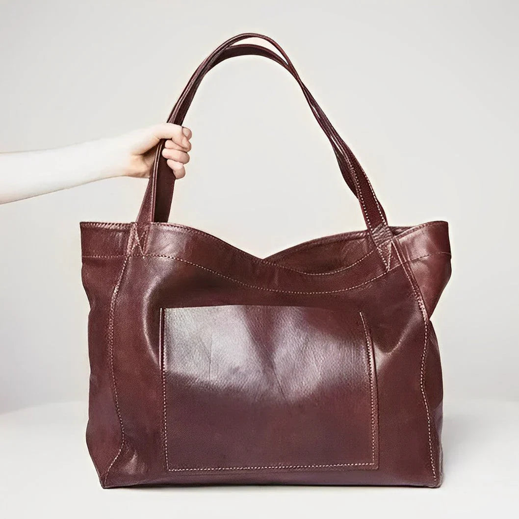 Héloise™ - Retro Stijl Leren Tas