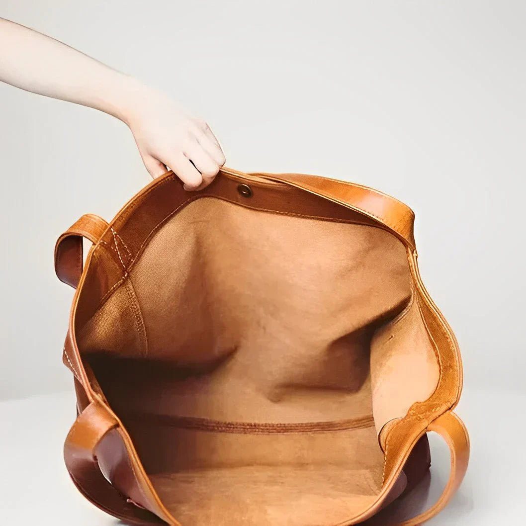 Héloise™ - Retro Stijl Leren Tas