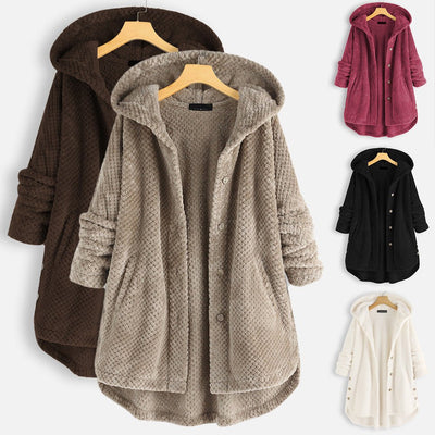 Florentina® | Winter Hoodie Dubbel Fleece Mantel