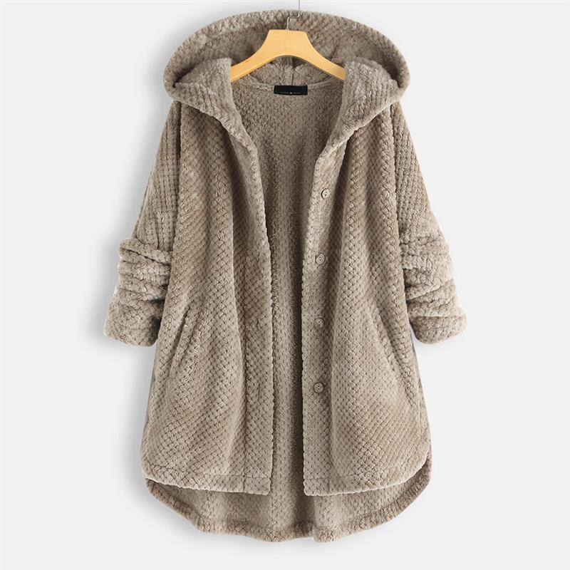 Florentina® | Winter Hoodie Dubbel Fleece Mantel