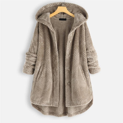 Florentina® | Winter Hoodie Dubbel Fleece Mantel