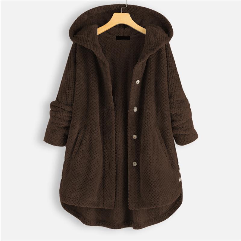 Florentina® | Winter Hoodie Dubbel Fleece Mantel