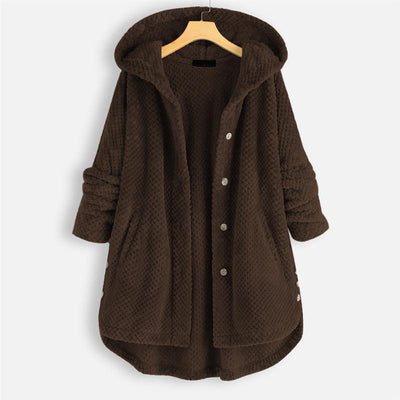Florentina® | Winter Hoodie Dubbel Fleece Mantel