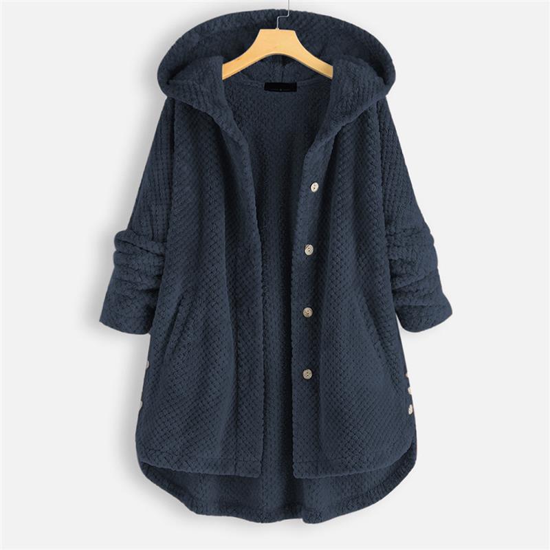 Florentina® | Winter Hoodie Dubbel Fleece Mantel
