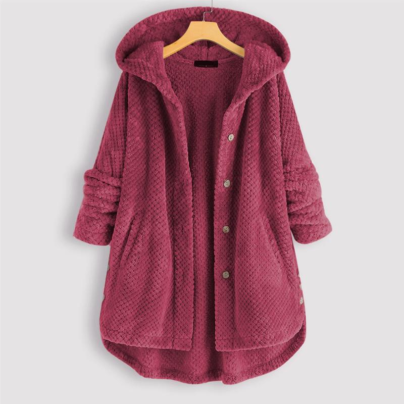 Florentina® | Winter Hoodie Dubbel Fleece Mantel