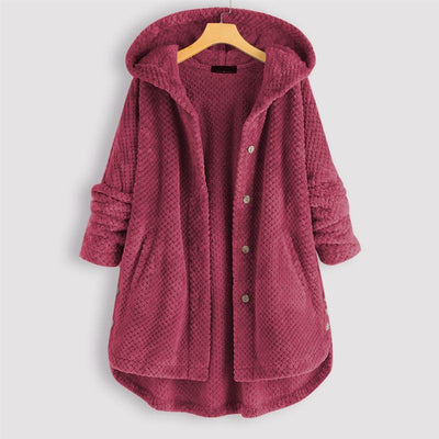 Florentina® | Winter Hoodie Dubbel Fleece Mantel