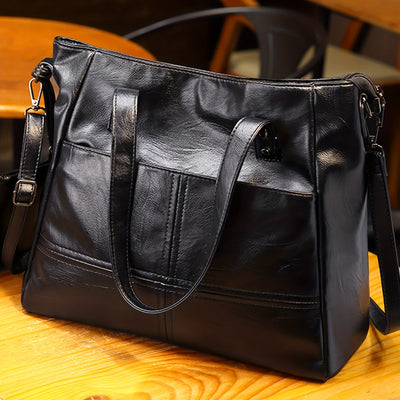 Chelsea® | Handgemaakte Leren Tas + Portemonnee (Gratis)