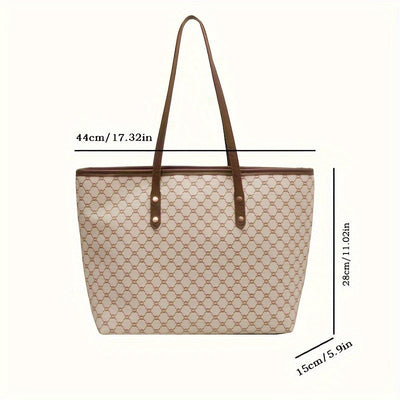 Zoe® | Maxi Comfortabele Tas Handgemaakt Leer
