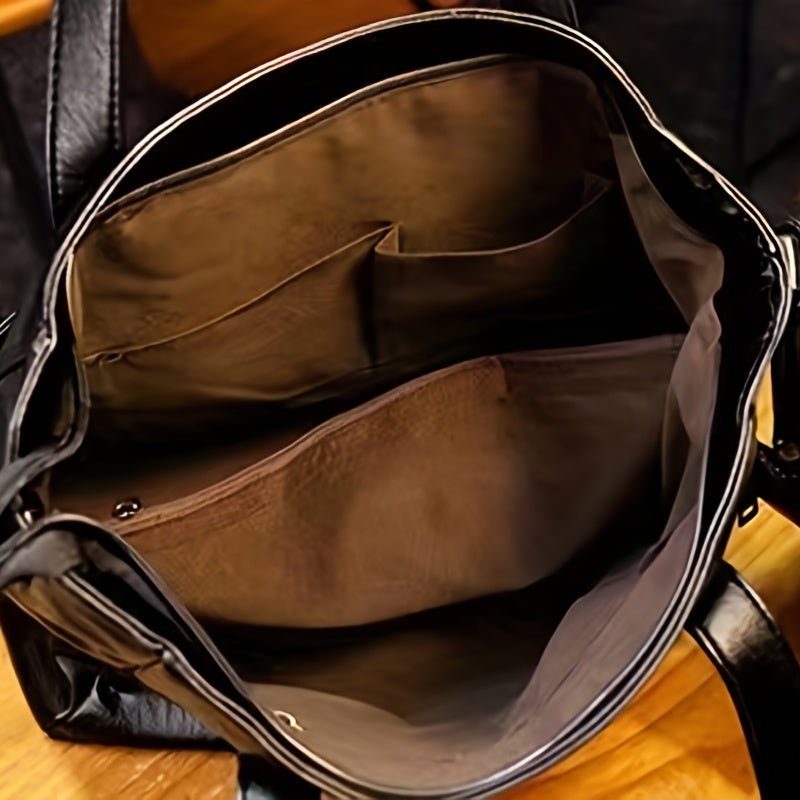 Chelsea® | Handgemaakte Leren Tas + Portemonnee (Gratis)