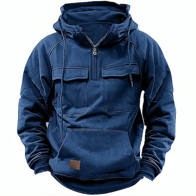 Nolan™ | Stijlvolle herfst hoodie met rits