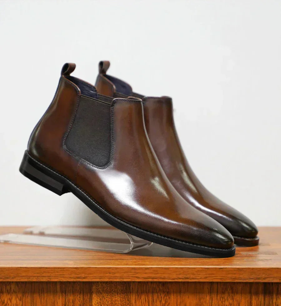 Blake™ | Elegante leren Chelsea boots