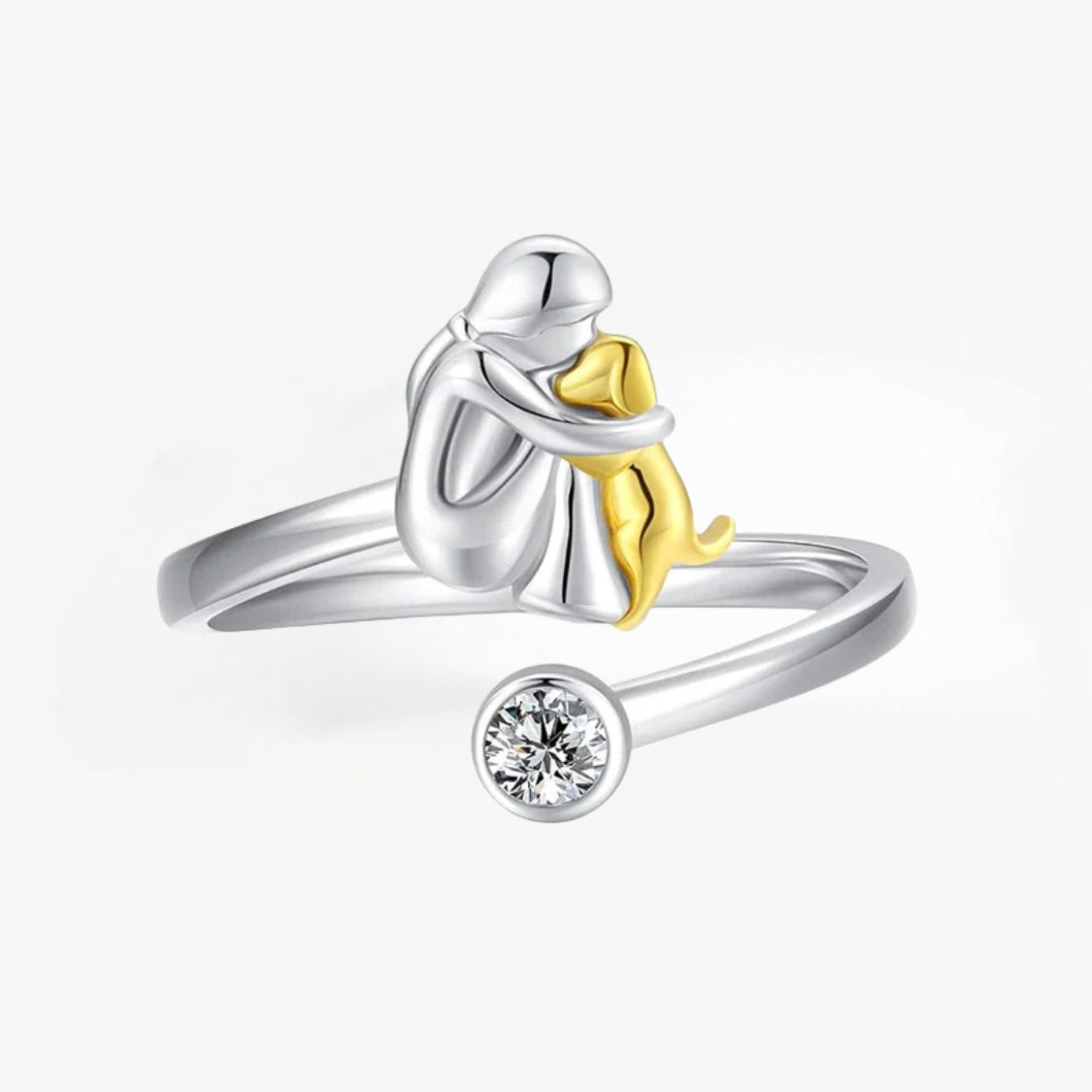 Aurora® | Ring met Hondensymbool