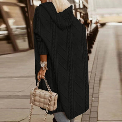 Helene® | Verlengde Lengte Hoodie Cardigan